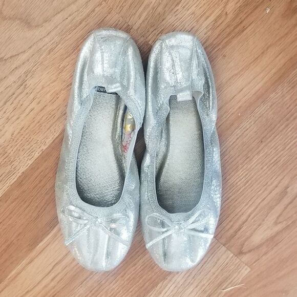 Women's silver flats /Loafers pre-owned - Picture 11 of 13